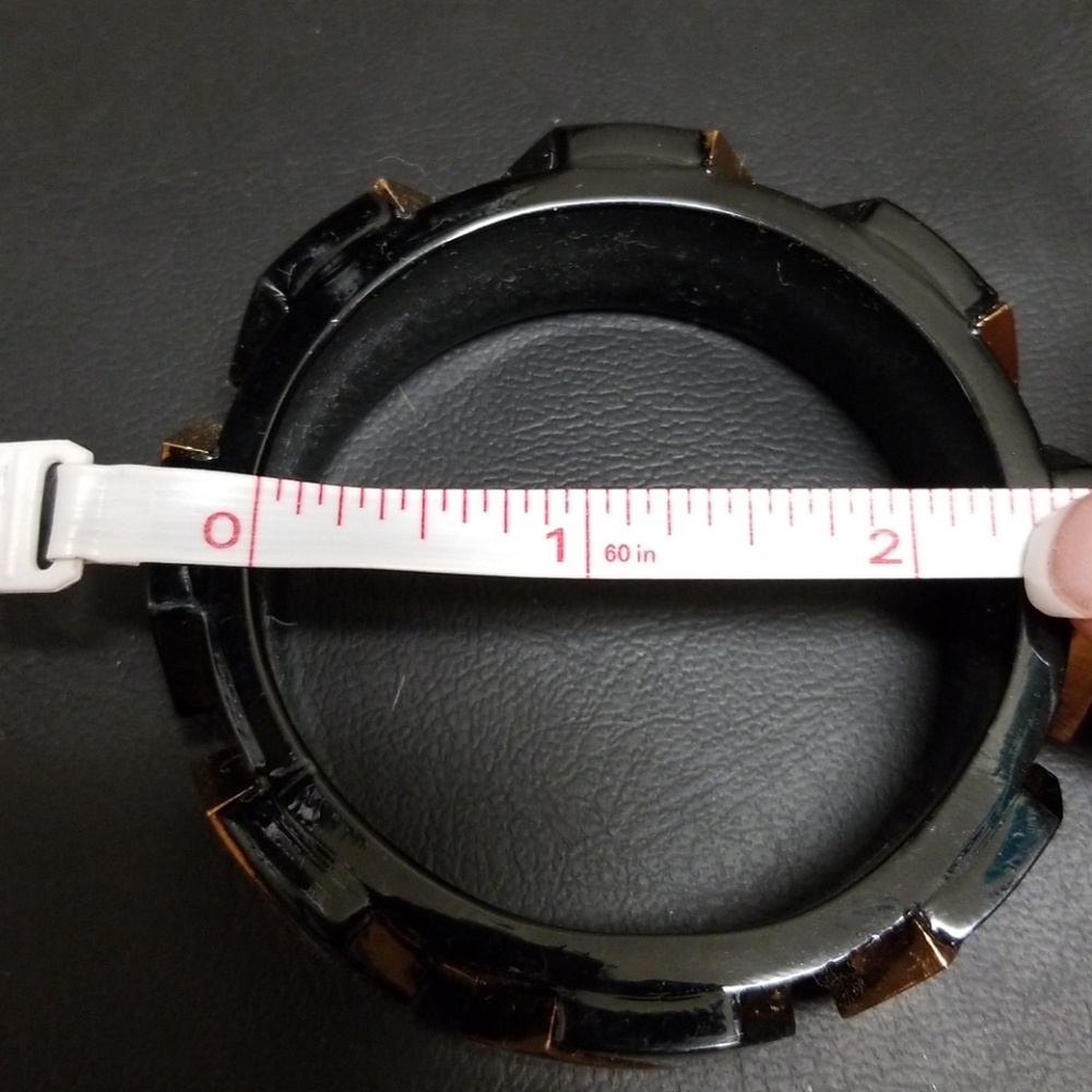 Tory Burch Two Toned Hexagonal Bangle - image 5